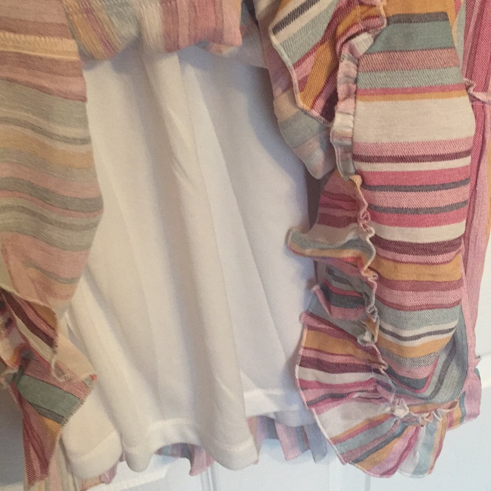 Colorful stripe spring dress - small - Picture 4 of 7